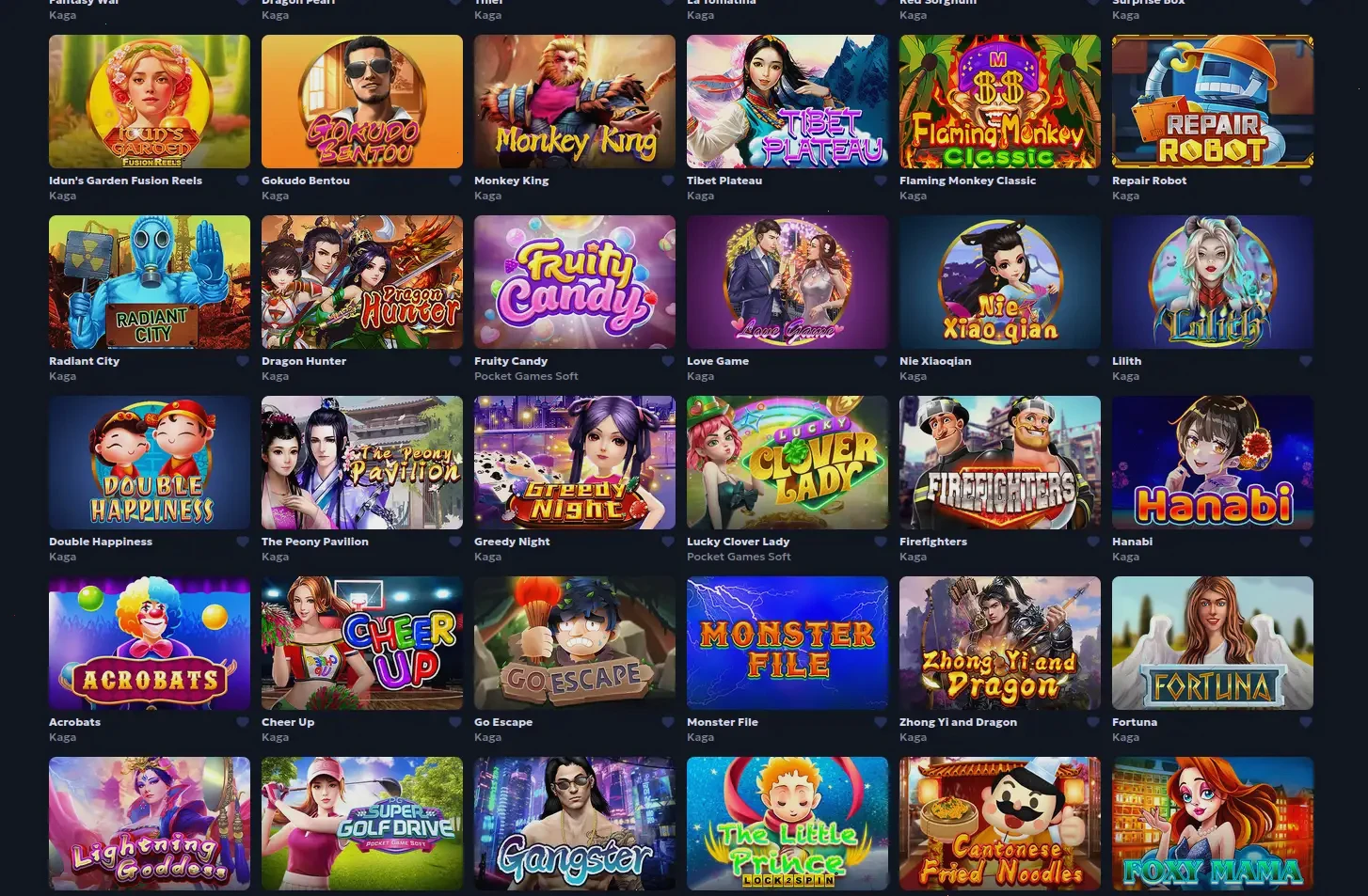 Interfaccia mobile di Roby Casino con slot e giochi live